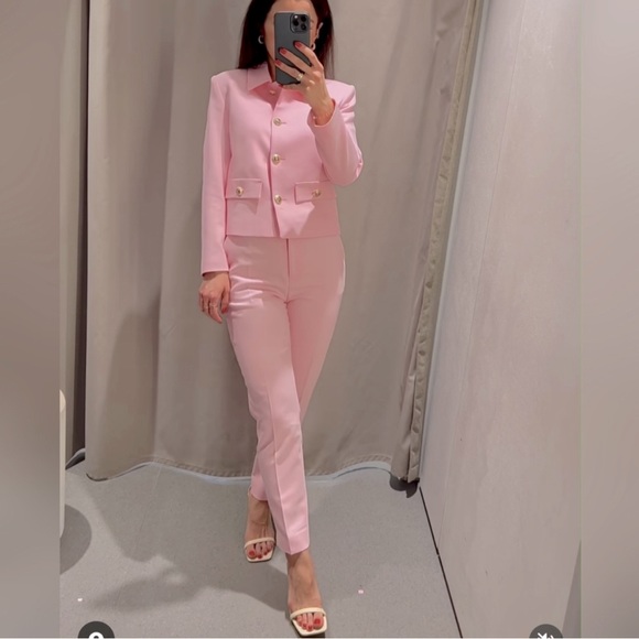 ZARA NWTINI FLARE PANTS
BUBBLEGUM PINK M - Picture 2 of 15